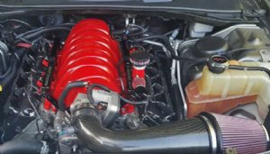 CFM Baffled Billet Valve Cover Breather Kit for '05-08 Dodge Magnum HEMI R/T SRT-8