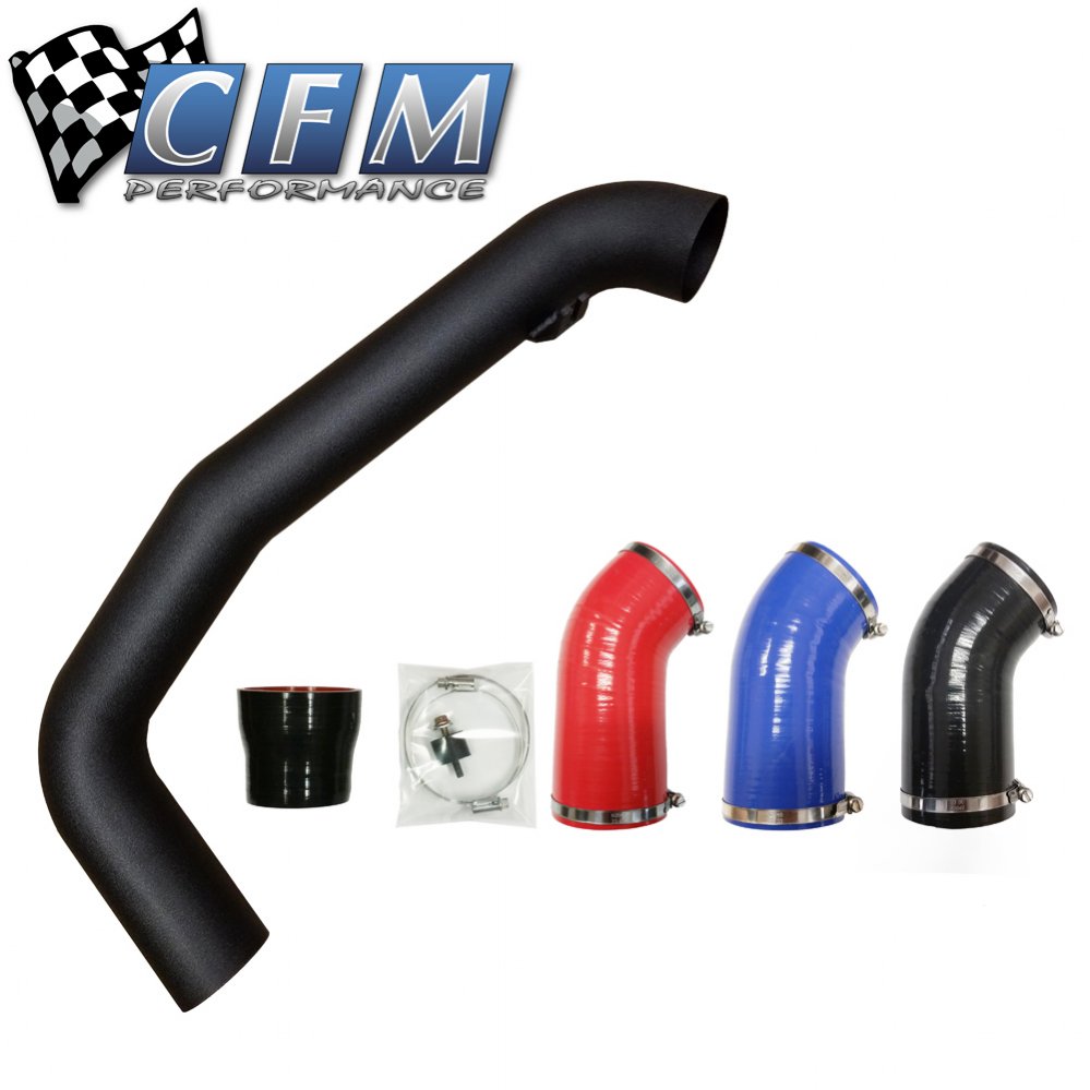CFM Performance Aluminum Intake Tube & 3 inch Smooth Max Flow Elbow for