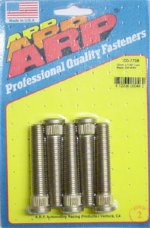 ARP 12mm x 1.5 Wheel Studs - Pack of 5