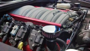 CFM Performance Billet Valve Cover Breather for 1997-2015 Chevrolet Corvette LS1/LS6/LS2/LS3/LS7