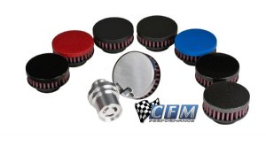 CFM Baffled Billet Valve Cover Breather Kit for 2004-2008 Acura TSX 2.4L K24