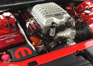 CFM Baffled Billet Valve Cover Breather Kit for '15-23 Dodge Charger SRT Hellcat