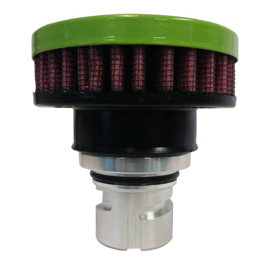 CFM Baffled Billet Valve Cover Breather Kit for '1516 Dodge Charger